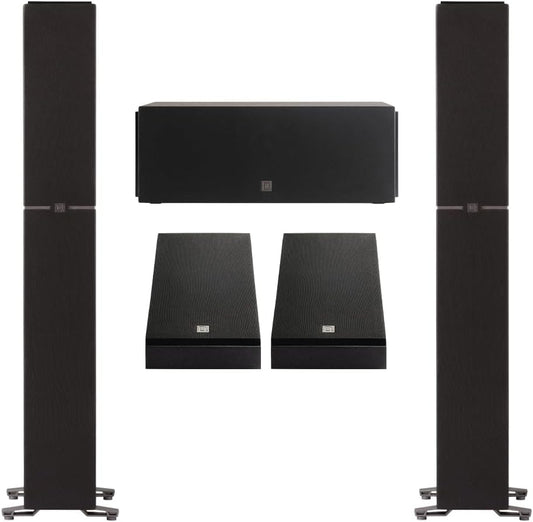 Definitive Technology Dymension 5 - Channel Surround Sound System - Bundle with (2) DM60 Towers, (1) DM10 Center Channel, and (2) DM95 Rear Speakers - electronicsexpo.com - Home Theater Systems & Packages