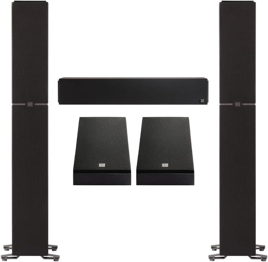 Definitive Technology Dymension 5 - Channel Surround Sound System - Bundle with (2) DM60 Towers, (1) DM20 Center Channel, and (2) DM95 Rear Speakers (Bundle) - electronicsexpo.com - Home Theater Systems & Packages