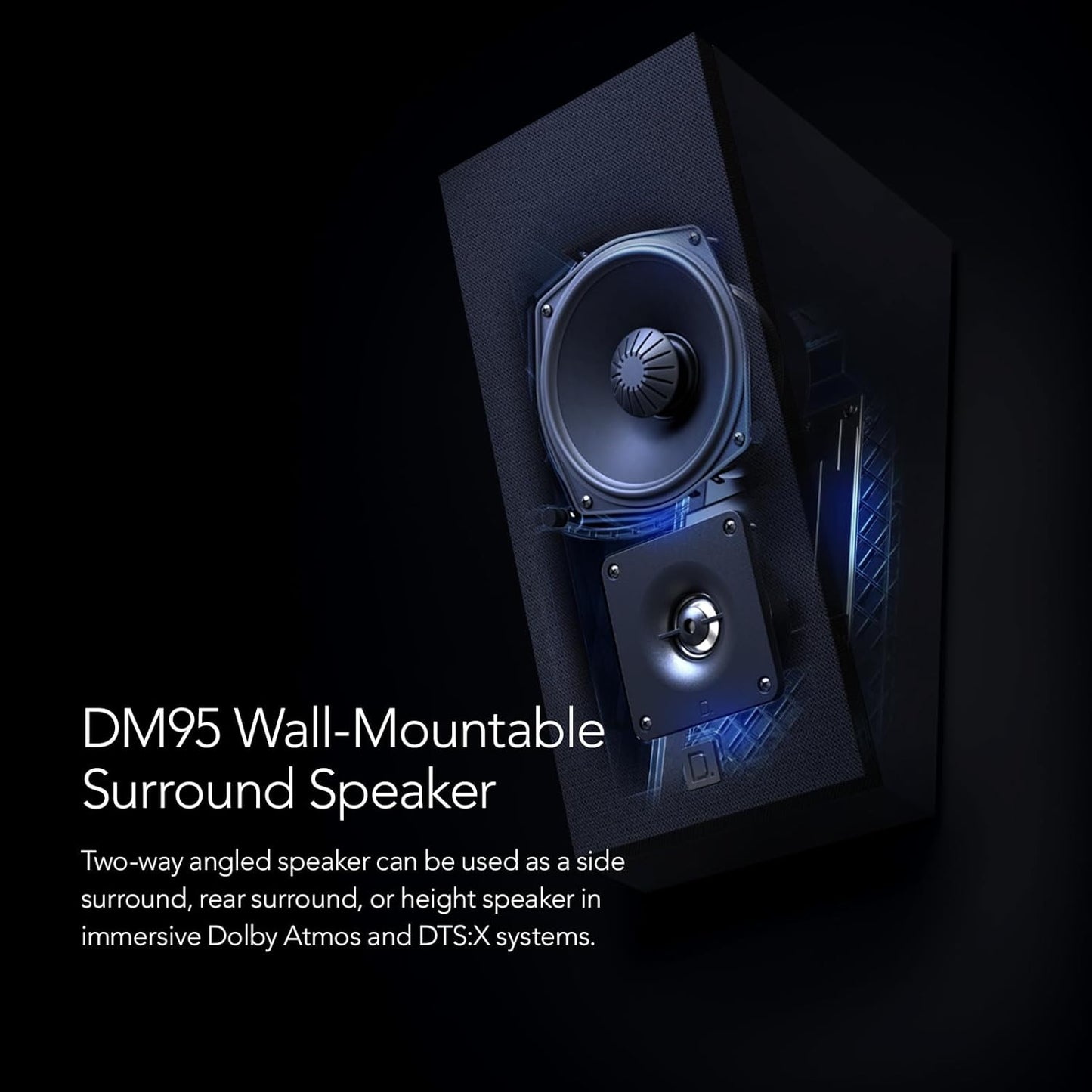 Definitive Technology Dymension 5 - Channel Surround Sound System - Bundle with (2) DM80 Towers, (1) DM30 Center Channel, and (2) DM95 Rear Speakers (Bundle) - electronicsexpo.com - Home Theater Systems & Packages