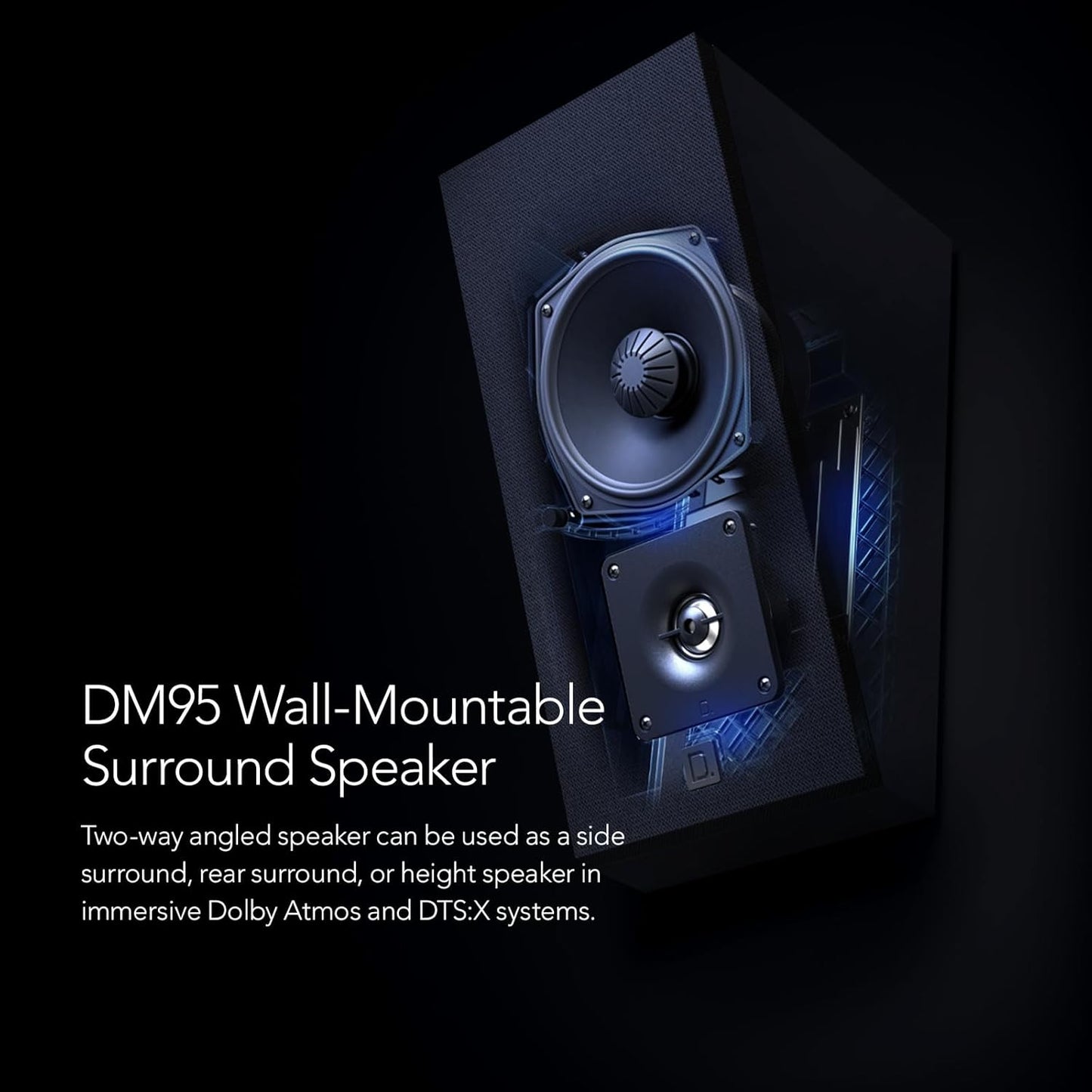 Definitive Technology Dymension Atmos Home Theater System - Bundle with (2) DM70 Towers, (1) DM20 Center Channel, (2) DM95 Rear Speakers and, (2) DM90 Atmos Speakers (Bundle) - electronicsexpo.com - Home Theater Systems & Packages