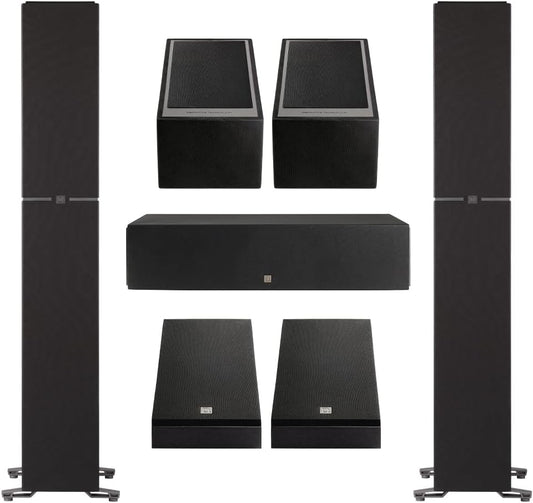Definitive Technology Dymension Atmos Home Theater System - Bundle with (2) DM70 Towers, (1) DM30 Center Channel, (2) DM95 Rear Speakers and, (2) DM90 Atmos Speakers (Bundle) - electronicsexpo.com - Home Theater Systems & Packages