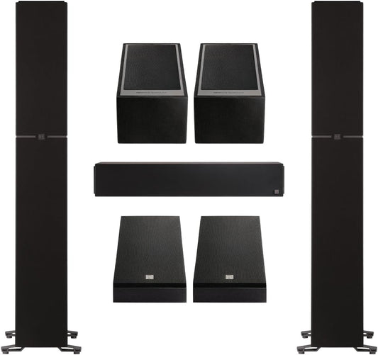 Definitive Technology Dymension Atmos Home Theater System - Bundle with (2) DM80 Towers, (1) DM20 Center Channel, (1 Pair) DM95 Rear Speakers and, (2) DM90 Atmos Speakers - electronicsexpo.com - 