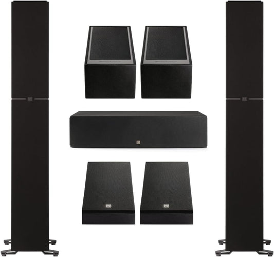 Definitive Technology Dymension Atmos Home Theater System - Bundle with (2) DM80 Towers, (1) DM30 Center Channel, (2) DM95 Rear Speakers and, (2) DM90 Atmos Speakers (Bundle) - electronicsexpo.com - Home Theater Systems & Packages