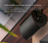 Definitive Technology Dymension AW - 550 All - Weather Outdoor Speaker Bundle (Black, 2 Pairs) – 5.25" Woofer, 1” Tweeter & Passive Bass Radiator, Two - Way Surface Mount, IP66 Rated (4 Speaker Bundle) - electronicsexpo.com - Outdoor Speakers