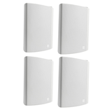 Definitive Technology Dymension AW - 550 All - Weather Outdoor Speaker Bundle (White, 2 Pairs) – 5.25" Woofer, 1” Tweeter & Passive Bass Radiator, Two - Way Surface Mount, IP66 Rated (4 Speaker Bundle) - electronicsexpo.com - Outdoor Speakers