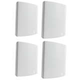 Definitive Technology Dymension AW - 650 All - Weather Outdoor Speaker Bundle (White, Pair) – 6.5" Two - Way Surface Mount Speakers, IP66 Weatherproof (4 Speaker Bundle) - electronicsexpo.com - Outdoor Speakers