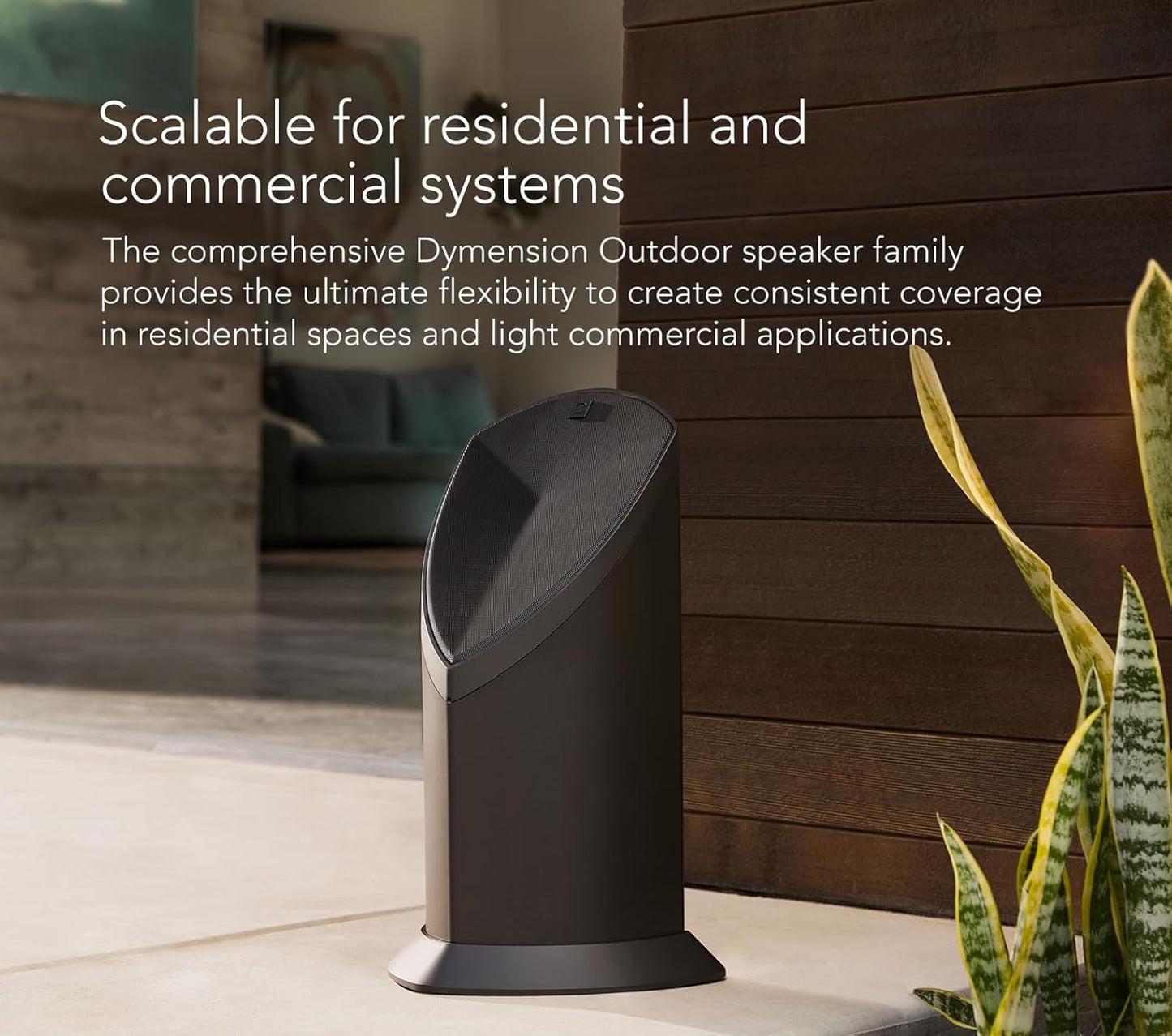 Definitive Technology Dymension BL - 550 Passive 5.25" 2 - Way All - Weather Outdoor Bollard Speaker (Each) - electronicsexpo.com - Outdoor Speakers
