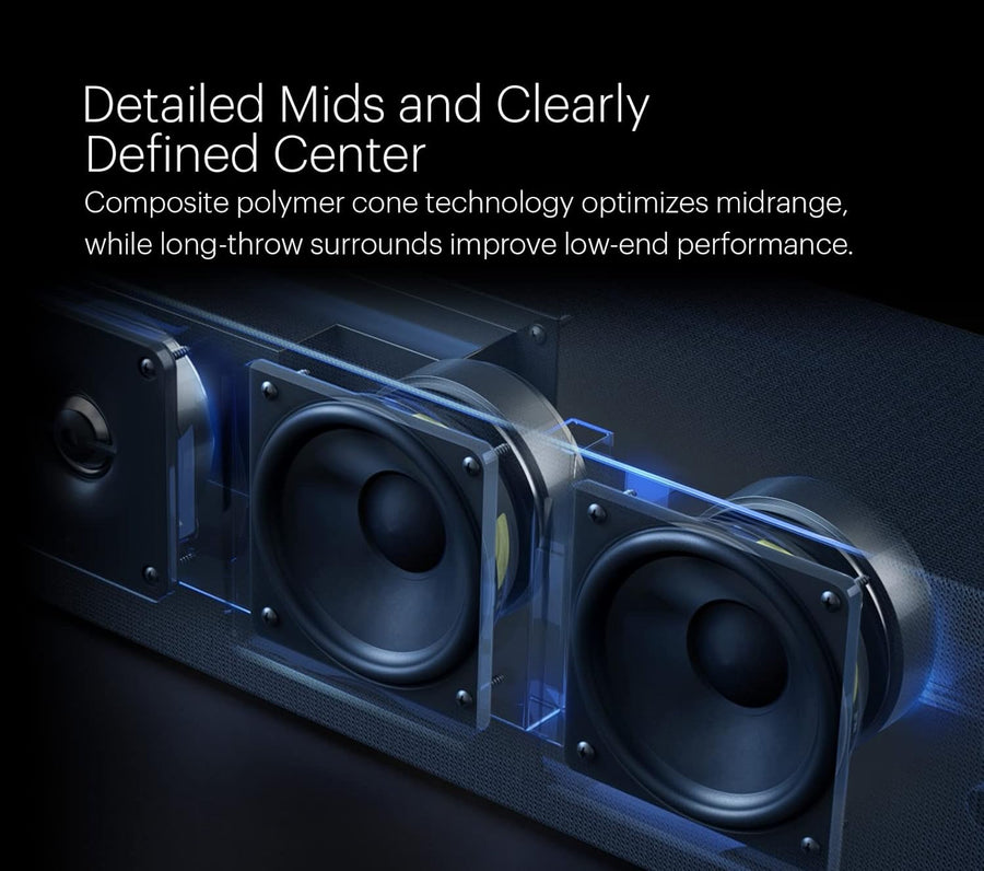 Definitive Technology Dymension DM20 Slim Center Channel Speaker - electronicsexpo.com - Center Channel Speaker