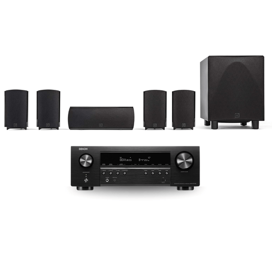 Definitive Technology ProCinema 6D 5.1 Channel Home Theater System with Denon AVR - S770H 7.2 Ch Home Theater Receiver (Bundle) - electronicsexpo.com - Home Theater Systems & Packages