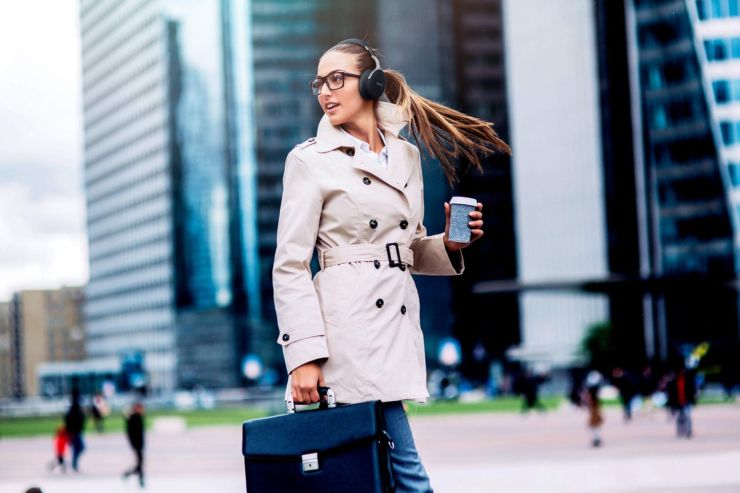 Denon AH - GC25W Premium Wireless Headphones with AptX Bluetooth - electronicsexpo.com - Headphones