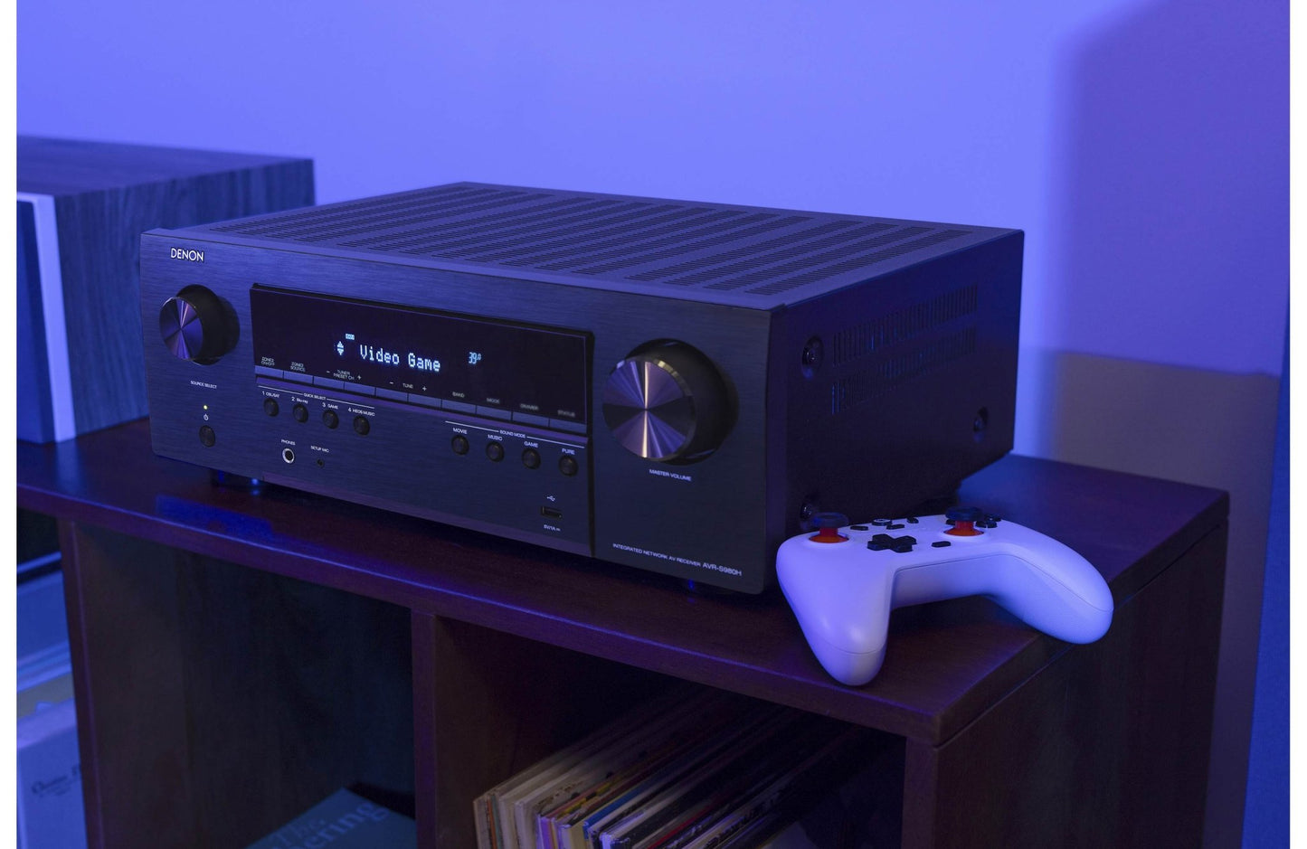 Denon AVR-S980H 7.2-Channel Home Theater Receiver with Dolby Atmos, Bluetooth, Apple AirPlay 2, and Powered by HEOS Streaming - electronicsexpo.com-Home Theater Receivers