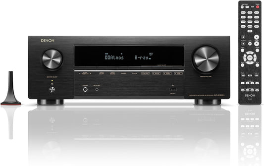 Denon AVR - X1800H 7.2 - Channel Home Theater Receiver with Wi - Fi, Bluetooth, Apple AirPlay 2, and Amazon Alexa Compatibility (Certified Refurbished) - electronicsexpo.com - Home Theater Receivers