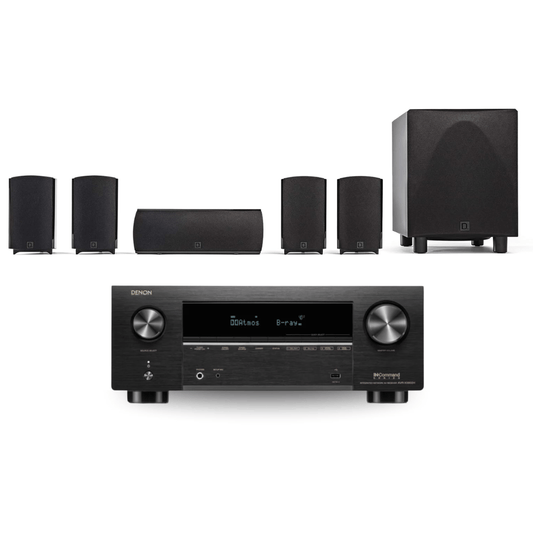 Denon AVR - X3800H 9.4 - Ch Receiver & Definitive Technology ProCinema 6D Home Theater Bundle - electronicsexpo.com - Home Theater Systems & Packages