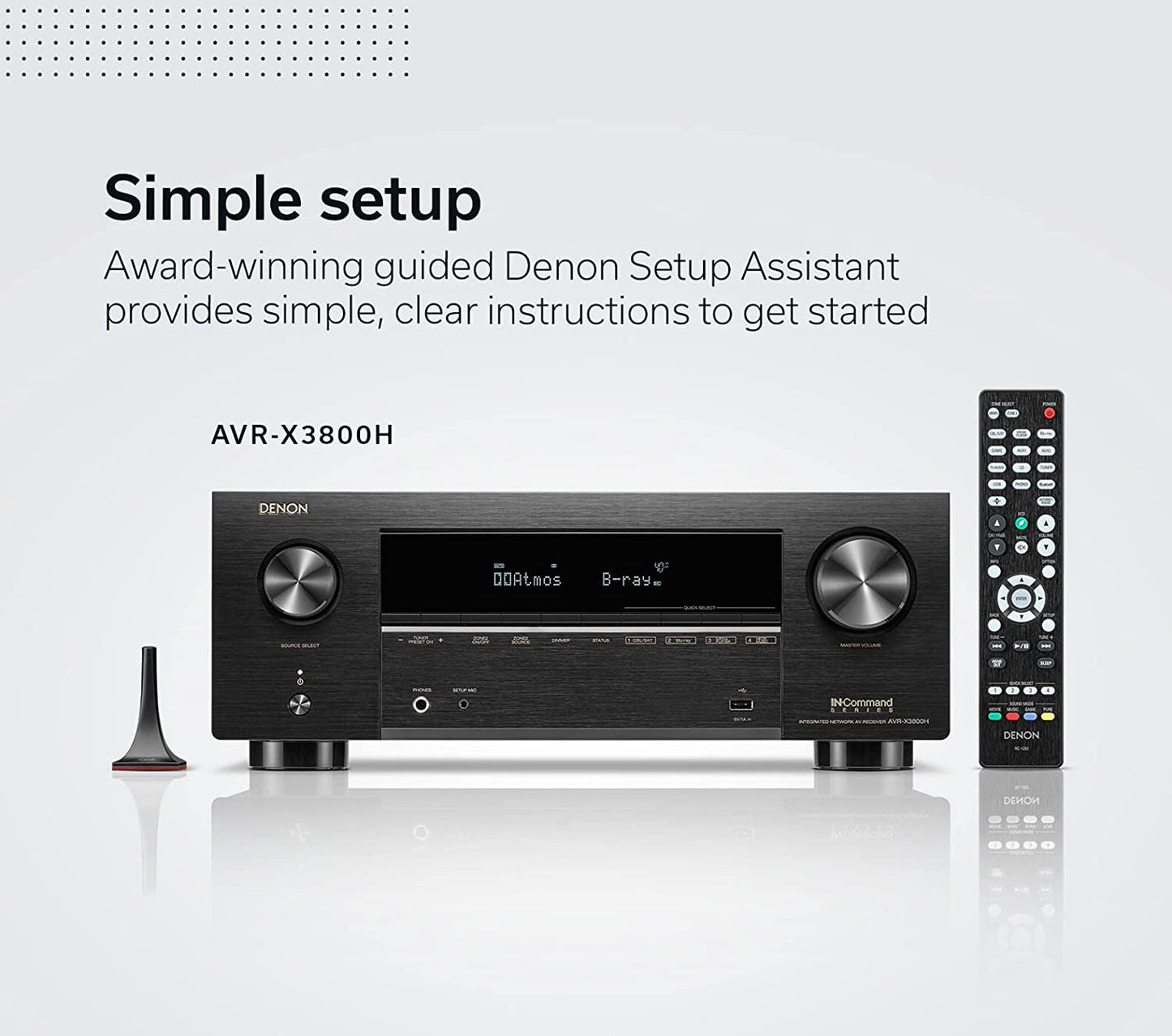 Denon AVR - X3800H 9.4 - Channel Home Theater Receiver (Certified Refurbished) - electronicsexpo.com - Home Theater Receivers