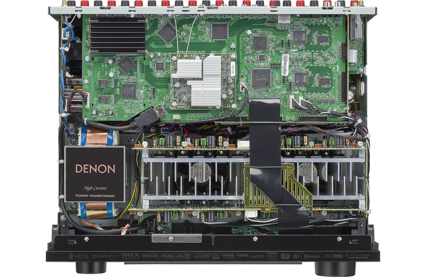 Denon AVR - X4700H 9.2 - Ch. Home Theater Receiver with Wi - Fi, Bluetooth, Apple AirPlay 2, and Amazon Alexa Compatibility (Certified Refurbished) - electronicsexpo.com - Home Theater Receivers