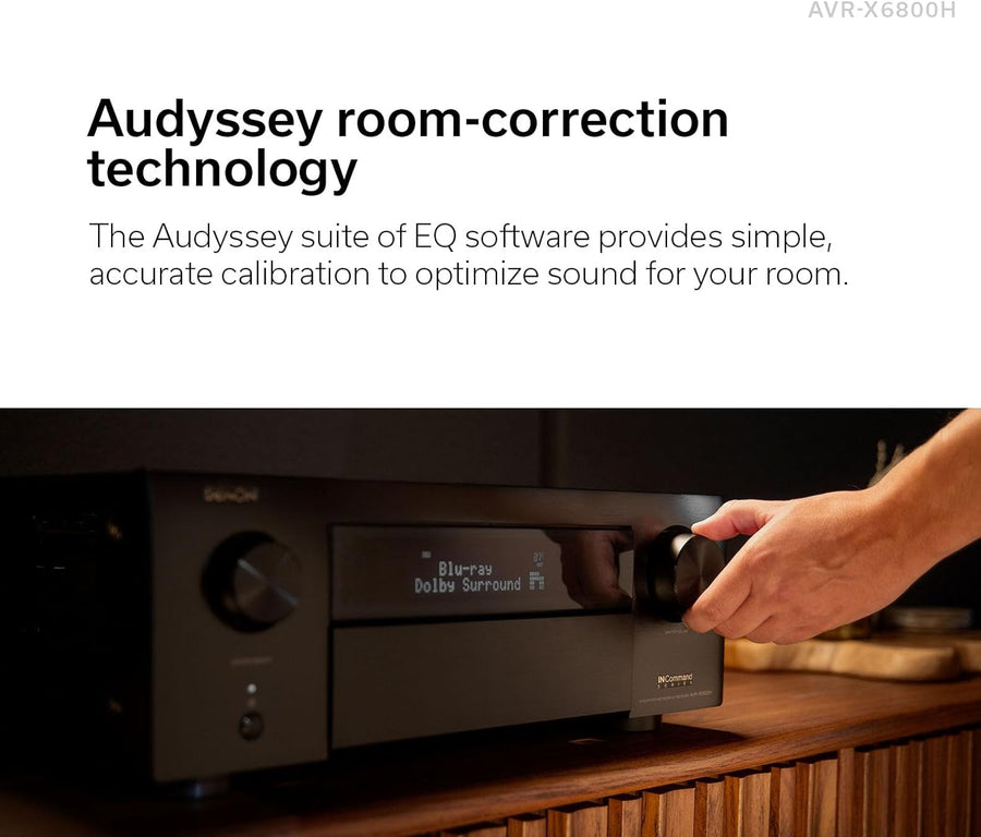 Denon AVR - X6800H 11.4 Channel 8K Home Theater Receiver (Certified Refurbished) - electronicsexpo.com - Home Theater Receivers