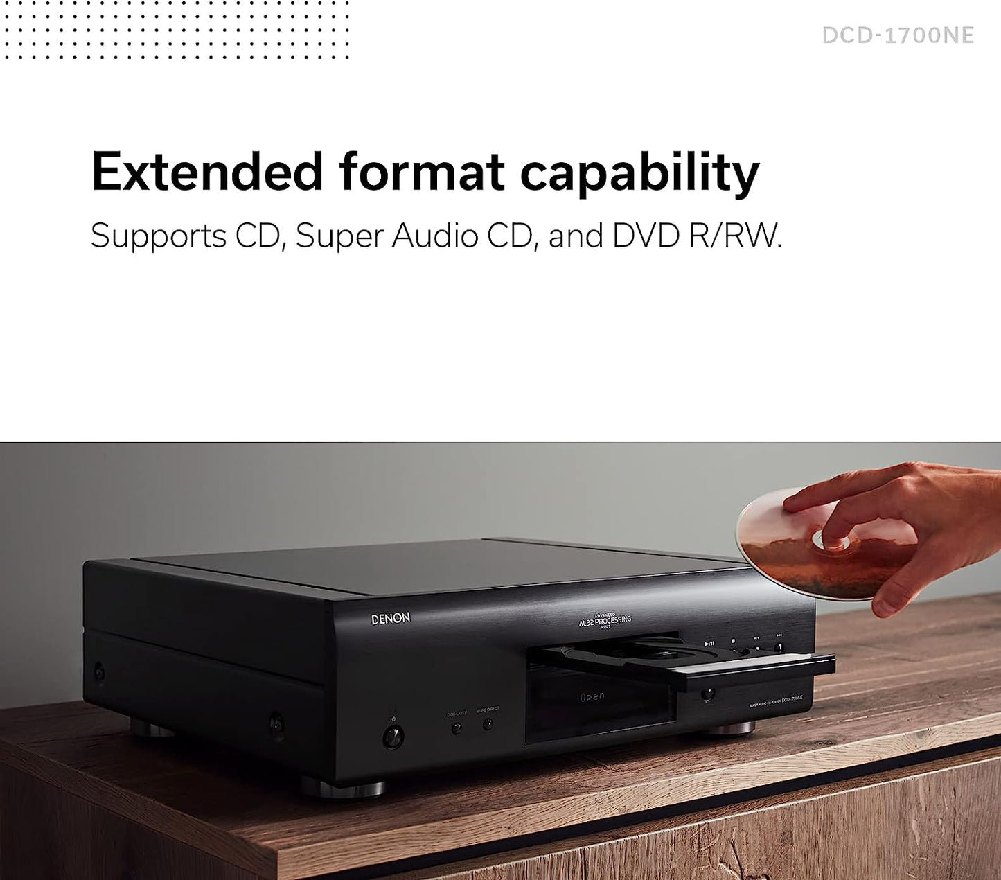 Denon DCD - 1700NE CD/SACD Player - electronicsexpo.com - CD Players