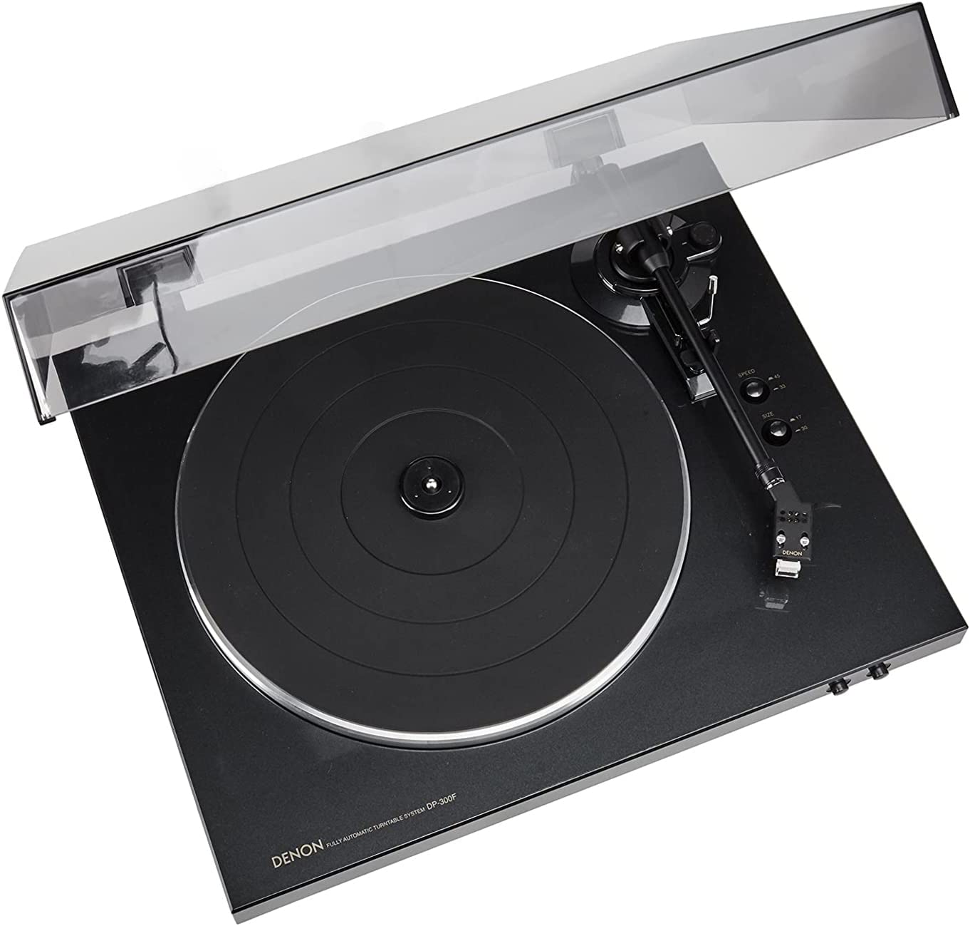 Denon DP - 300F Fully Automatic Stereo Turntable - electronicsexpo.com - Turntables + Cartridges