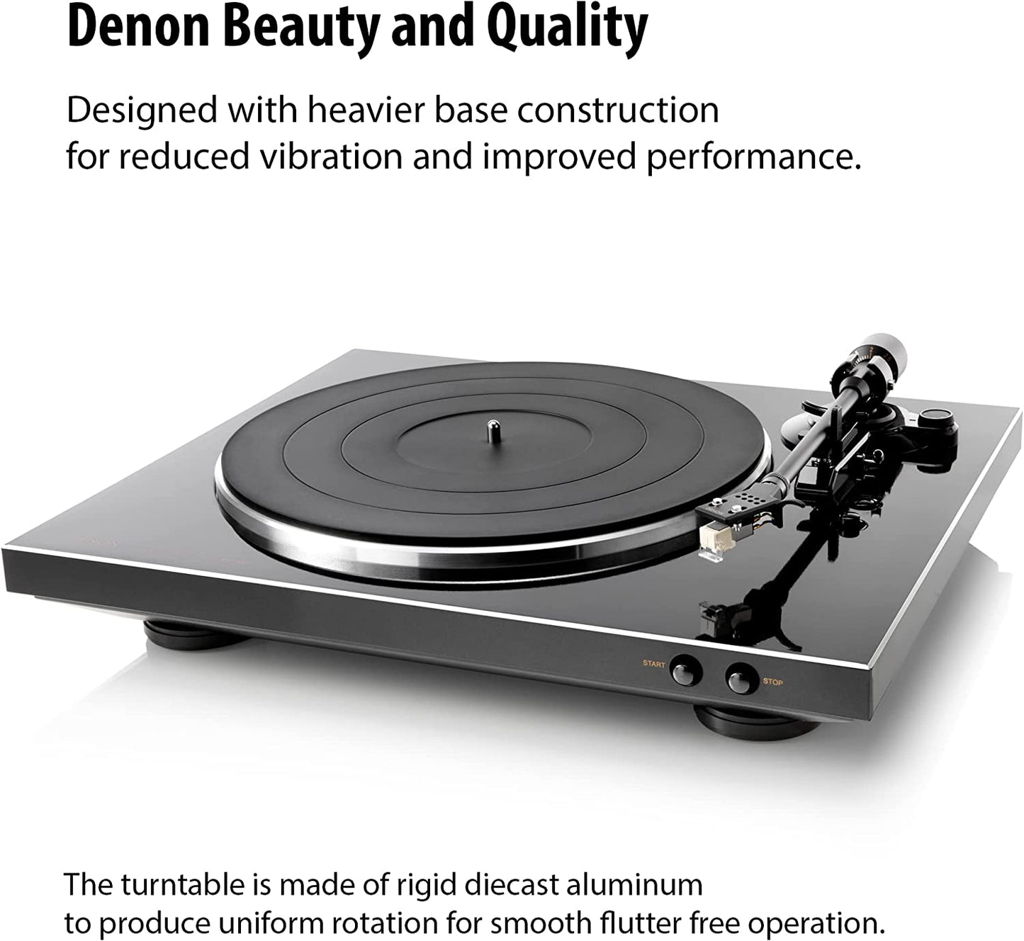 Denon DP - 300F Fully Automatic Stereo Turntable - electronicsexpo.com - Turntables + Cartridges