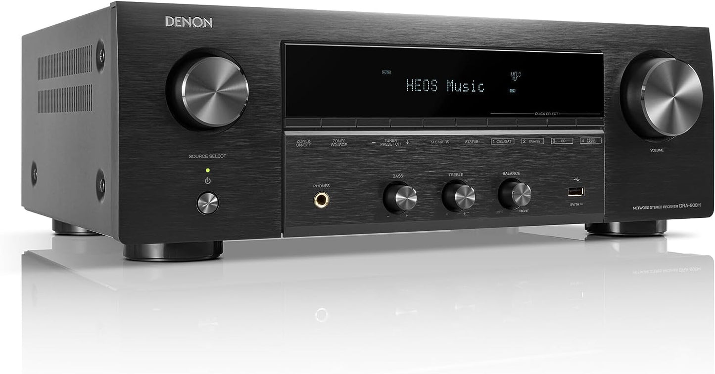 Denon DRA - 900H 2.2 - Channel 8K Stereo Receiver - electronicsexpo.com - Home Theater Receivers