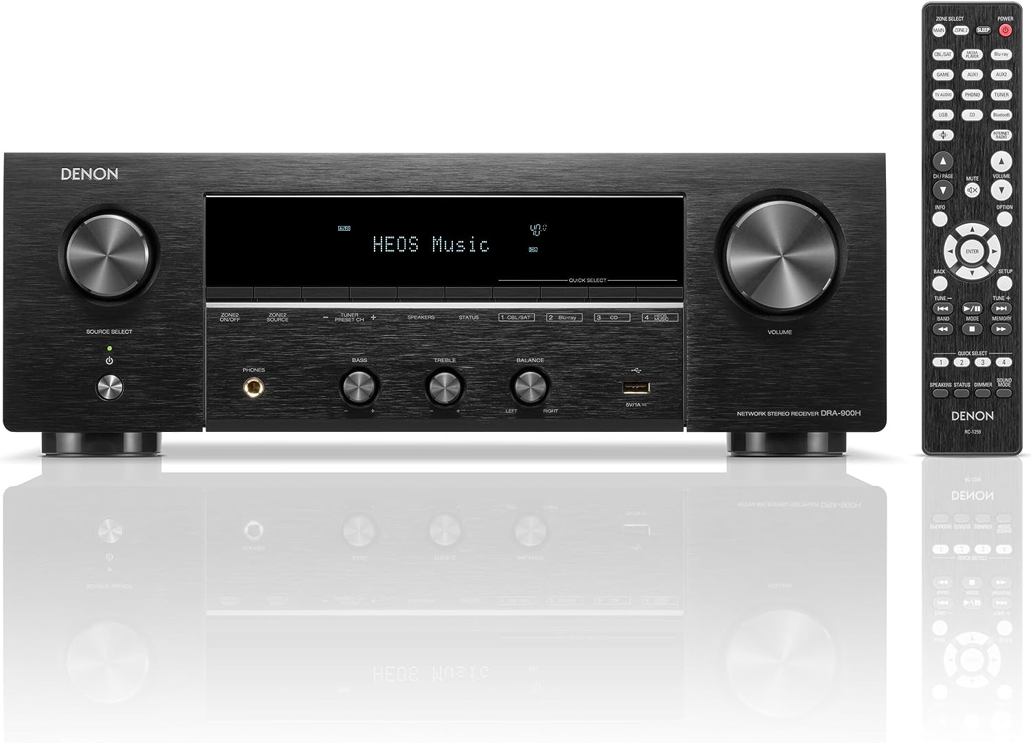 【美品】DENON DRA-900H ステレオネットワークレシーバー Denon DRA-900H 2.2-Channel 8K Stereo Receiver