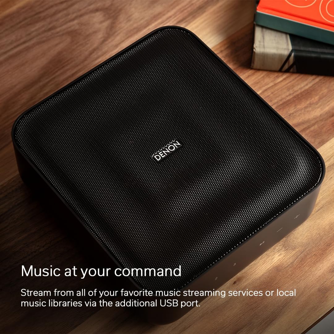 Denon Home Amp Stereo Integrated Amplifier with HEOS Built - in, Bluetooth, and Apple AirPlay 2 - electronicsexpo.com - Integrated Amplifiers