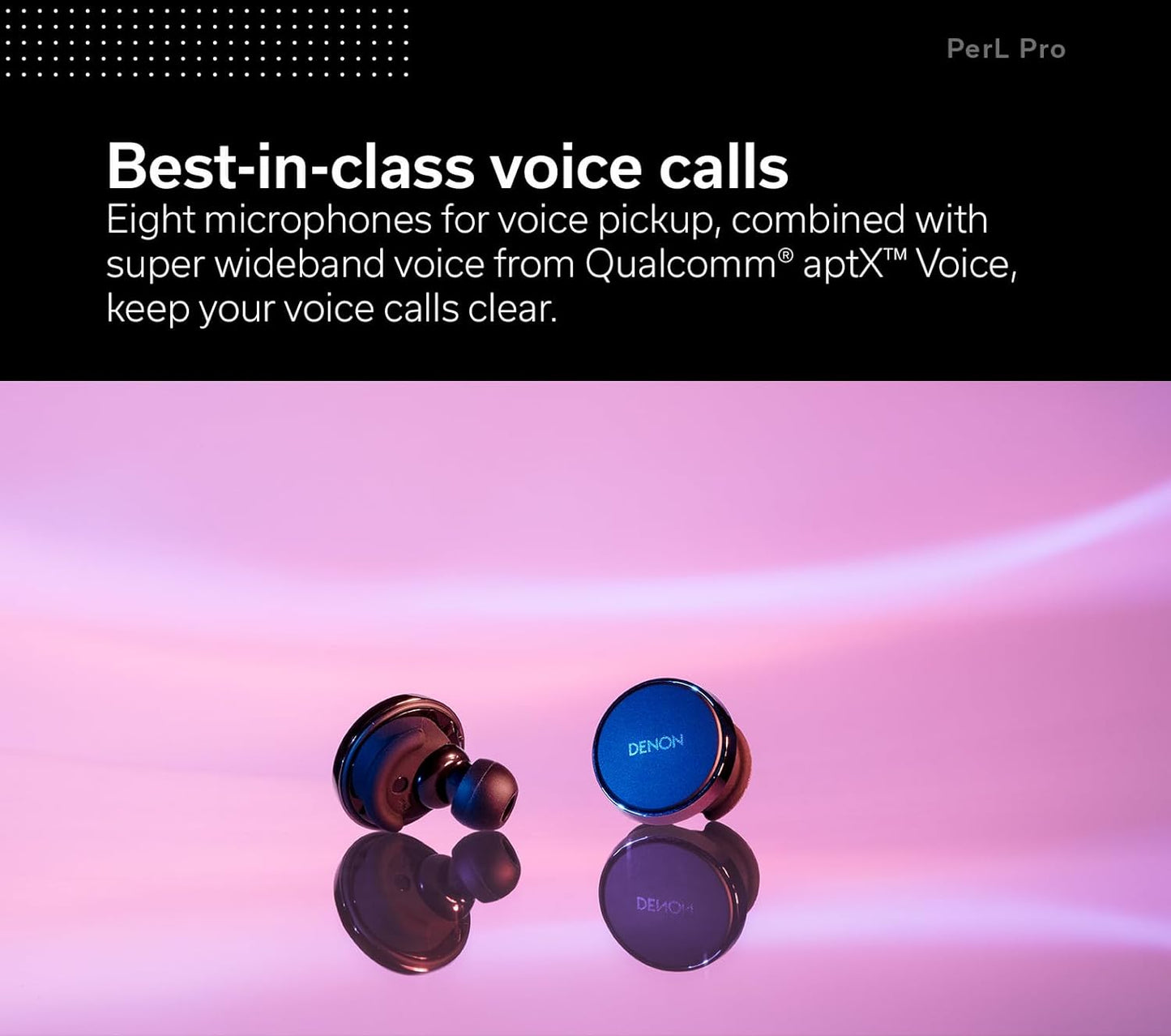 Denon PerL Pro Wireless Noise - Canceling Earbuds with Personalized Sound - electronicsexpo.com - Headphones