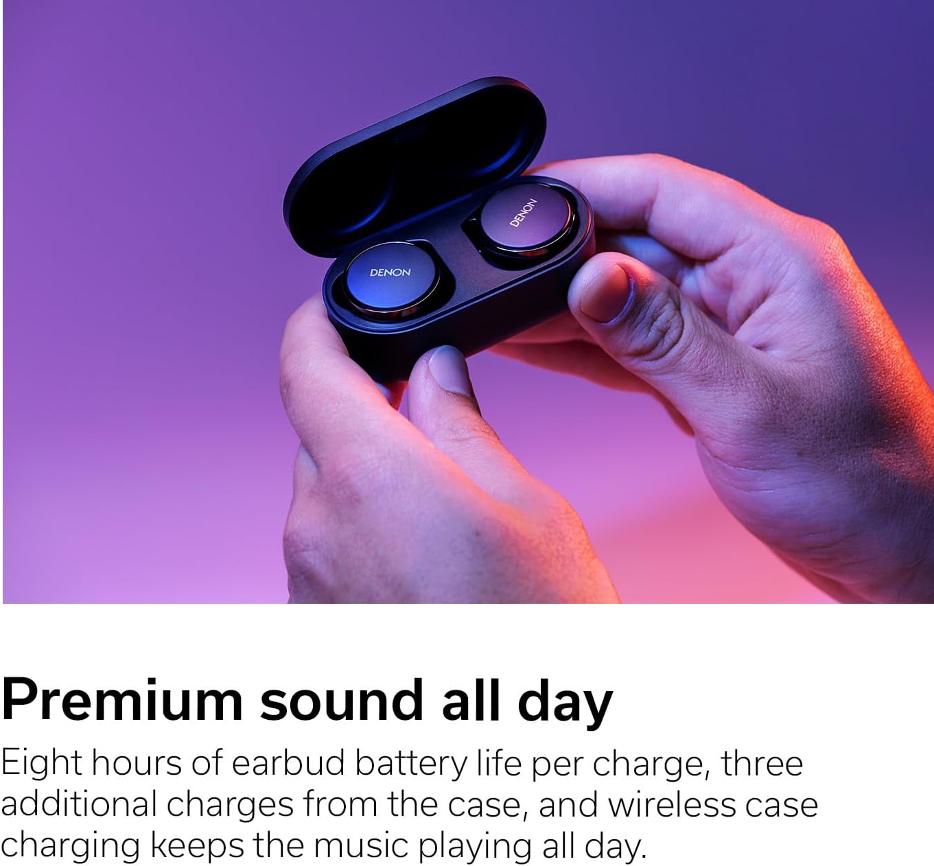 Denon PerL Pro Wireless Noise - Canceling Earbuds with Personalized Sound - electronicsexpo.com - Headphones