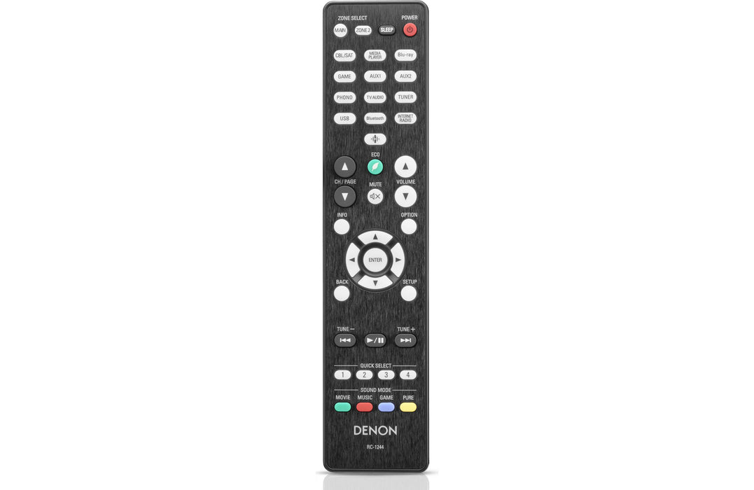 Denon AVR-X1700H 7.2-Channel Home Theater Receiver (Open Box)