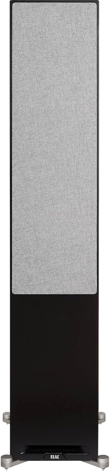 ELAC DFR52 Debut Reference Floorstanding Speaker Each (Black/Walnut) - electronicsexpo.com - Floor Standing Speakers