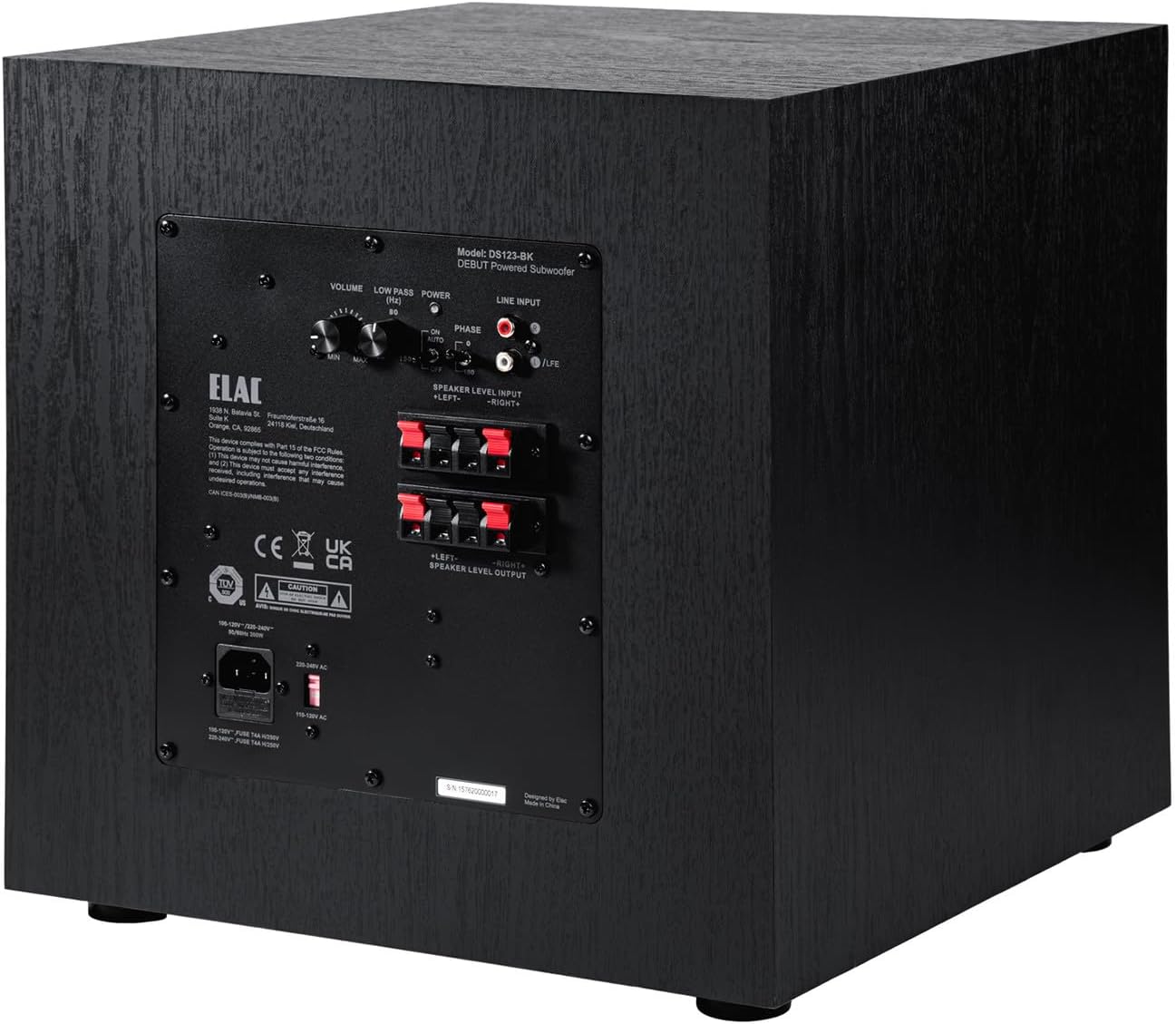 Elac DS103 10" Powered Subwoofer - electronicsexpo.com - Subwoofers