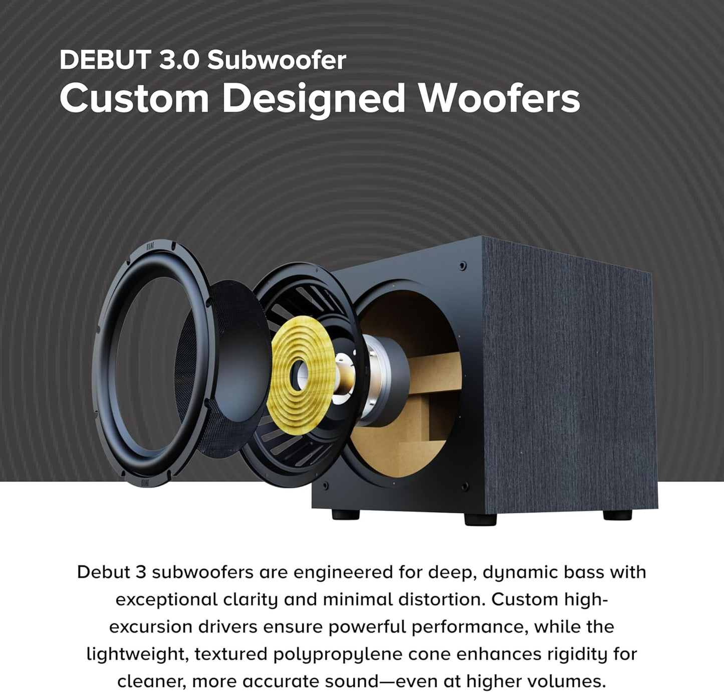 Elac DS103 10" Powered Subwoofer - electronicsexpo.com - Subwoofers