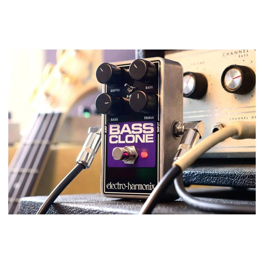 Electro - Harmonix Bass Clone Bass Chorus Pedal - electronicsexpo.com - Guitar Pedals & Effects