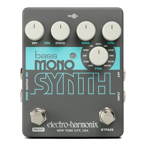 Electro - Harmonix Bass Mono Synth Bass Synthesizer Pedal - electronicsexpo.com - Guitar Pedals & Effects