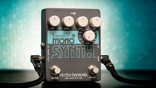 bass mono synth pedal Electro-Harmonix Bass Mono Synth Synthesizer Pedal