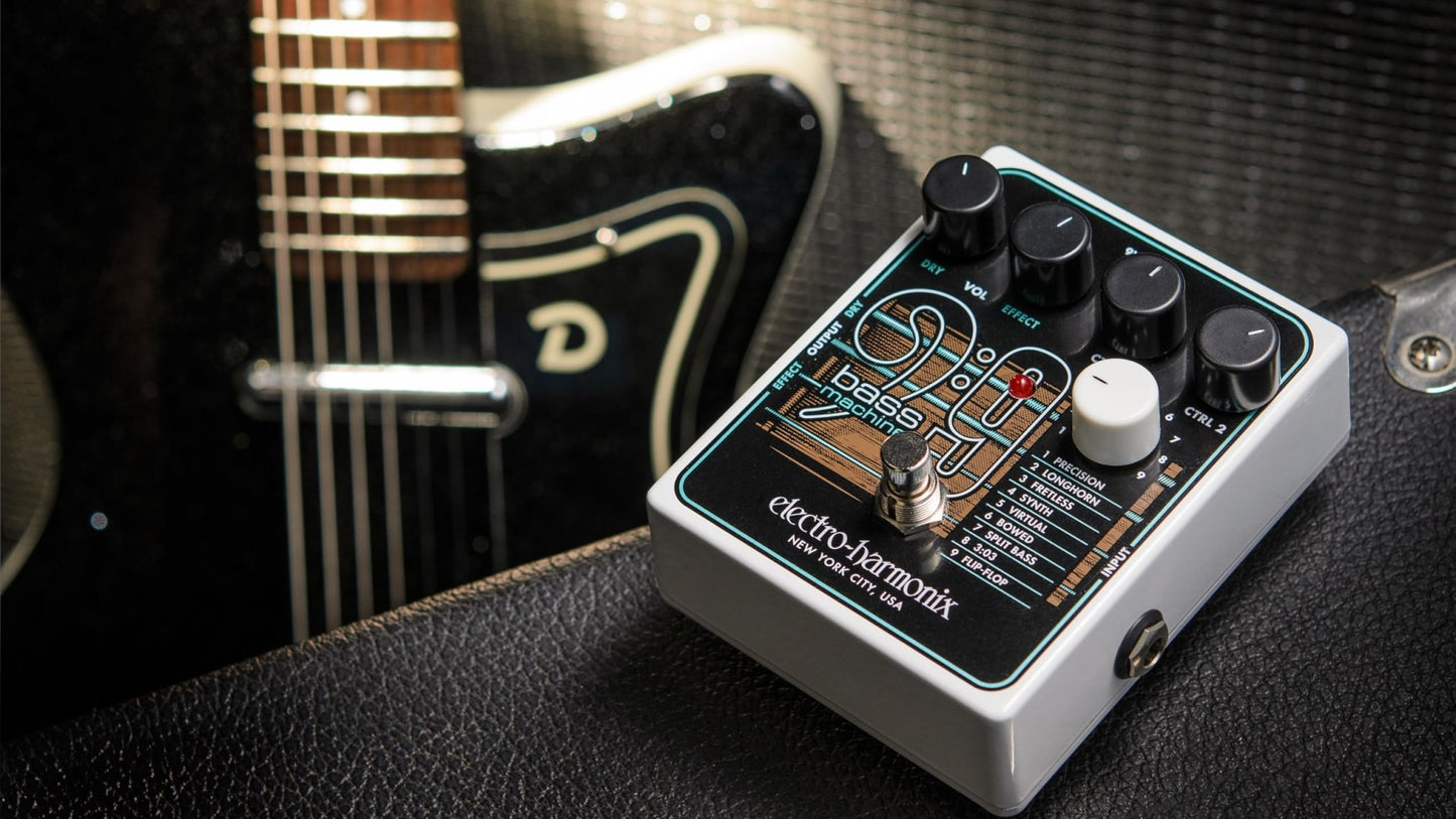 Electro - Harmonix BASS9 Bass Machine Pedal - electronicsexpo.com - Guitar Pedals & Effects