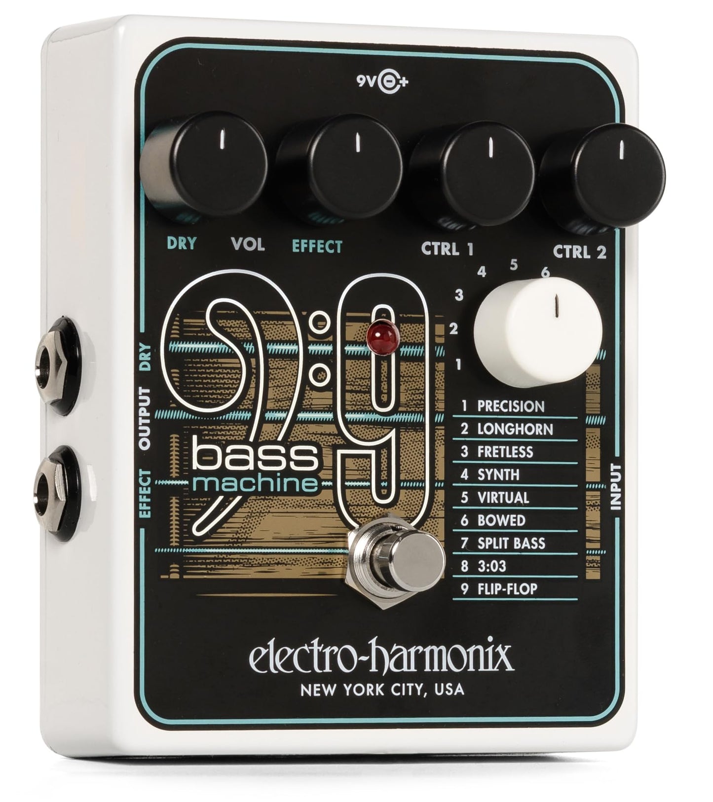 Electro - Harmonix BASS9 Bass Machine Pedal - electronicsexpo.com - Guitar Pedals & Effects