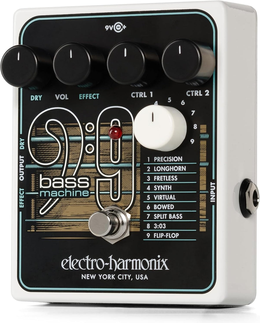 Electro - Harmonix BASS9 Bass Machine Pedal - electronicsexpo.com - Guitar Pedals & Effects