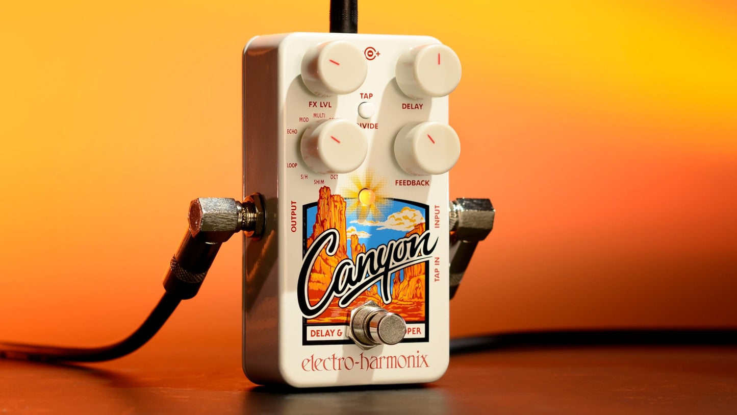 Electro - Harmonix Canyon Delay & Looper Pedal - electronicsexpo.com - Guitar Pedals & Effects