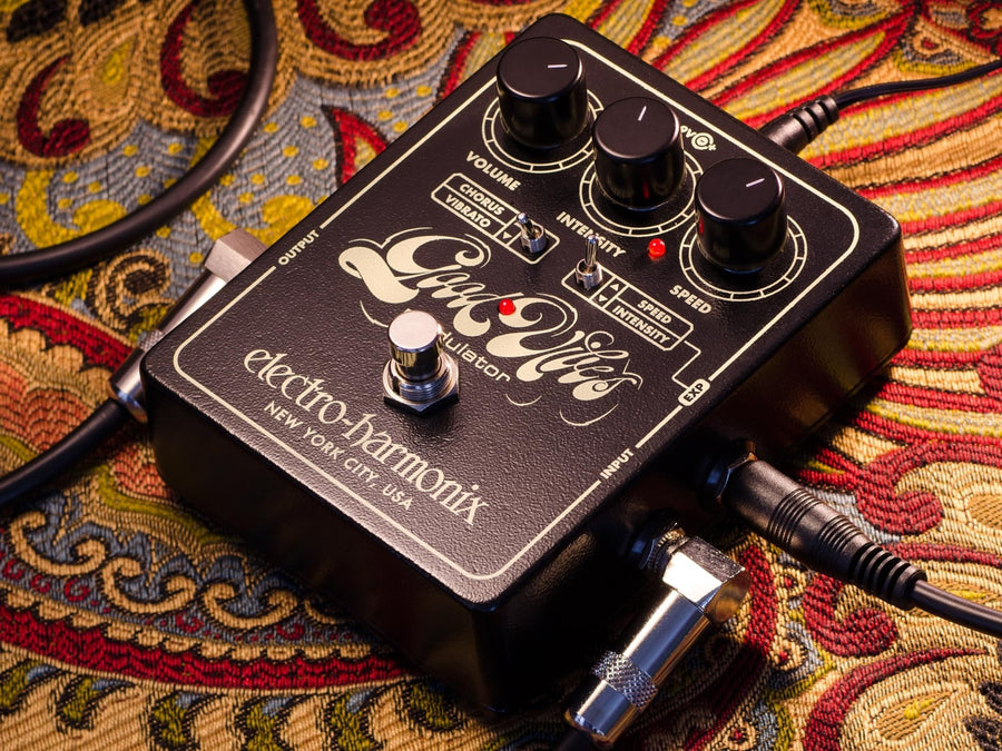 Electro - Harmonix Good Vibes Analog Modulator Pedal - electronicsexpo.com - Guitar Pedals & Effects