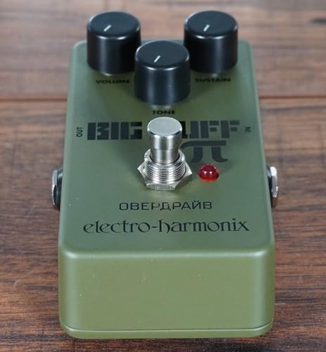 Electro - Harmonix Green Russian Big Muff Pi Fuzz Pedal - electronicsexpo.com - Guitar Pedals & Effects