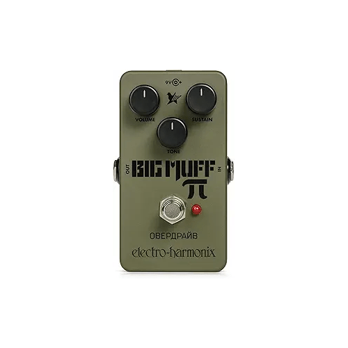 Electro - Harmonix Green Russian Big Muff Pi Fuzz Pedal - electronicsexpo.com - Guitar Pedals & Effects