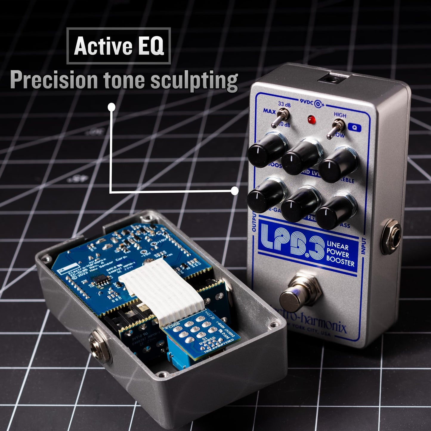 Electro - Harmonix LPB - 3 Linear Power Booster & EQ Pedal - electronicsexpo.com - Guitar Pedals & Effects