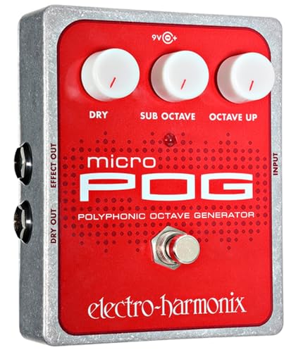 Electro - Harmonix Micro POG Polyphonic Octave Generator Pedal - electronicsexpo.com - Guitar Pedals & Effects