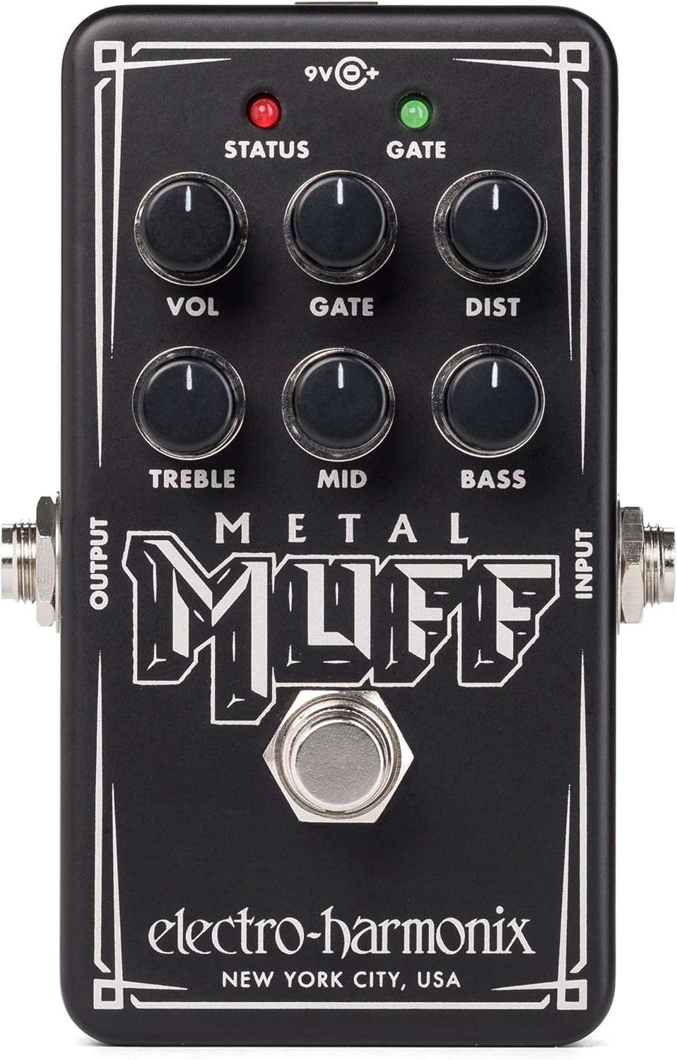 Electro - Harmonix Nano Metal Muff, Black, NANO METAL MUFF - Electric Guitar Distortion with Noise Gate Pedal - electronicsexpo.com - Guitar Pedals & Effects