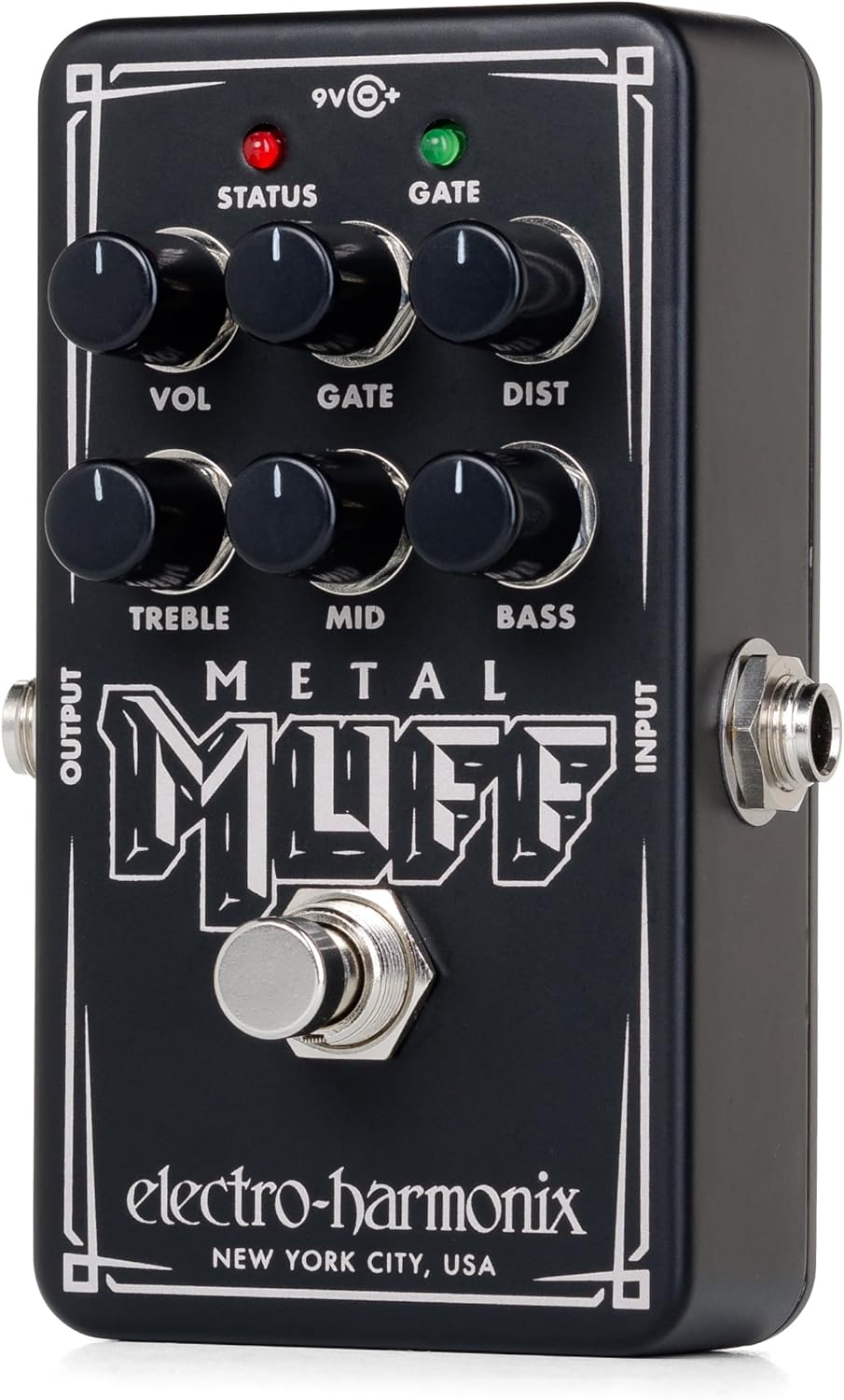Electro - Harmonix Nano Metal Muff, Black, NANO METAL MUFF - Electric Guitar Distortion with Noise Gate Pedal - electronicsexpo.com - Guitar Pedals & Effects