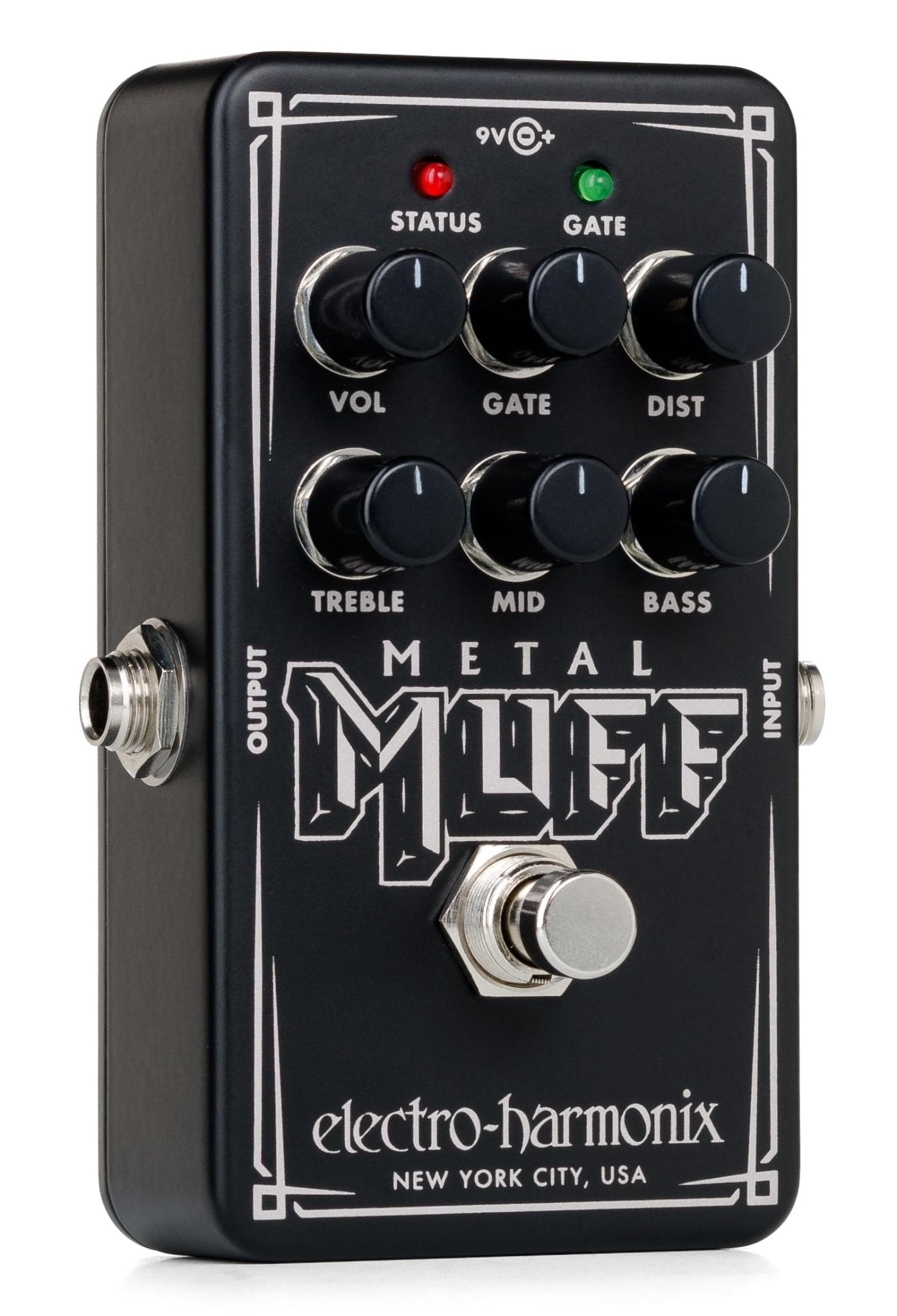 Electro - Harmonix Nano Metal Muff, Black, NANO METAL MUFF - Electric Guitar Distortion with Noise Gate Pedal - electronicsexpo.com - Guitar Pedals & Effects