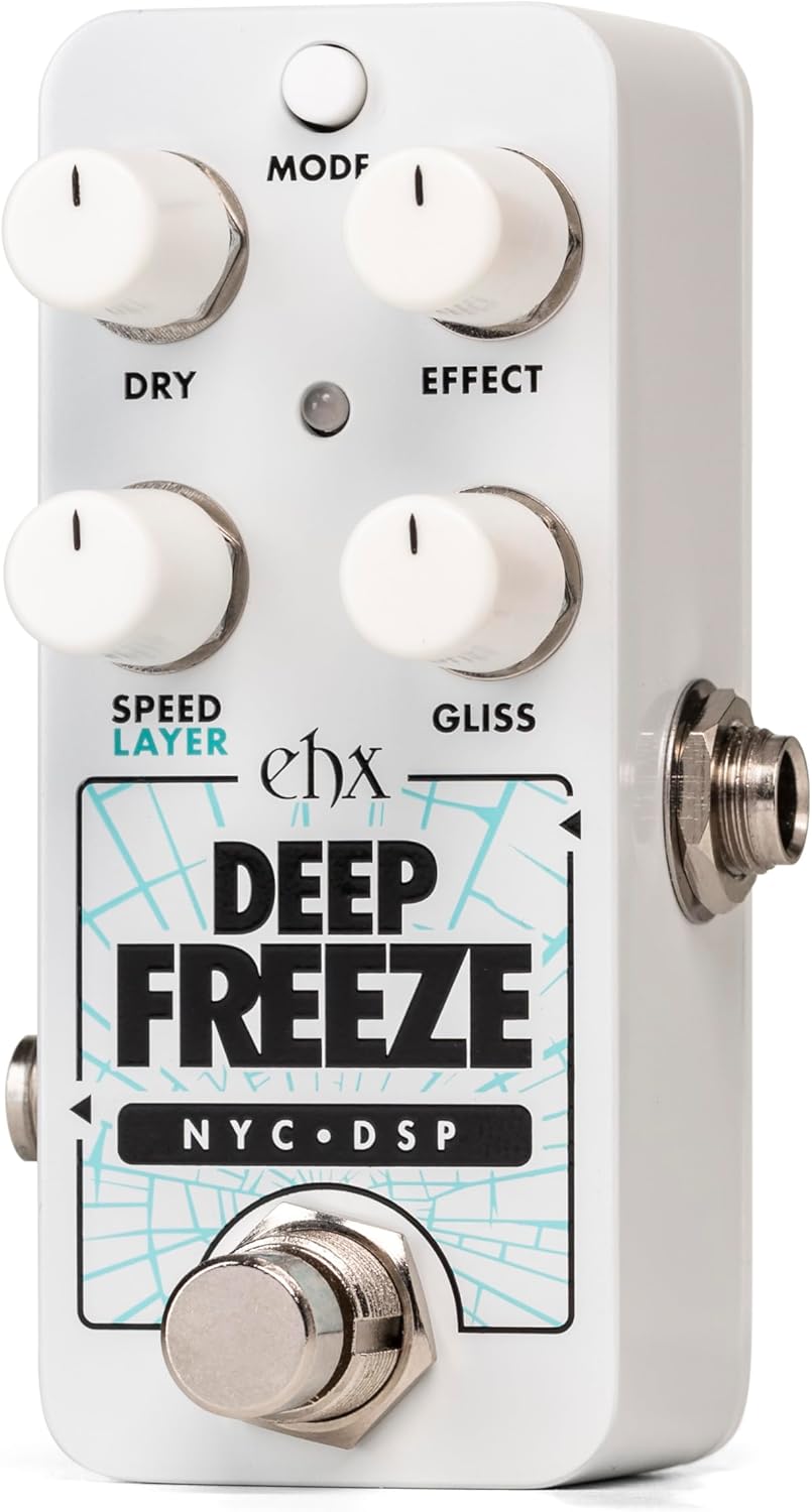 Electro - Harmonix Pico Deep Freeze Sound Retainer/Sustainer Pedal - electronicsexpo.com - Guitar Pedals & Effects