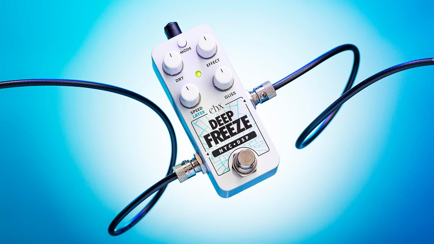 Electro - Harmonix Pico Deep Freeze Sound Retainer/Sustainer Pedal - electronicsexpo.com - Guitar Pedals & Effects