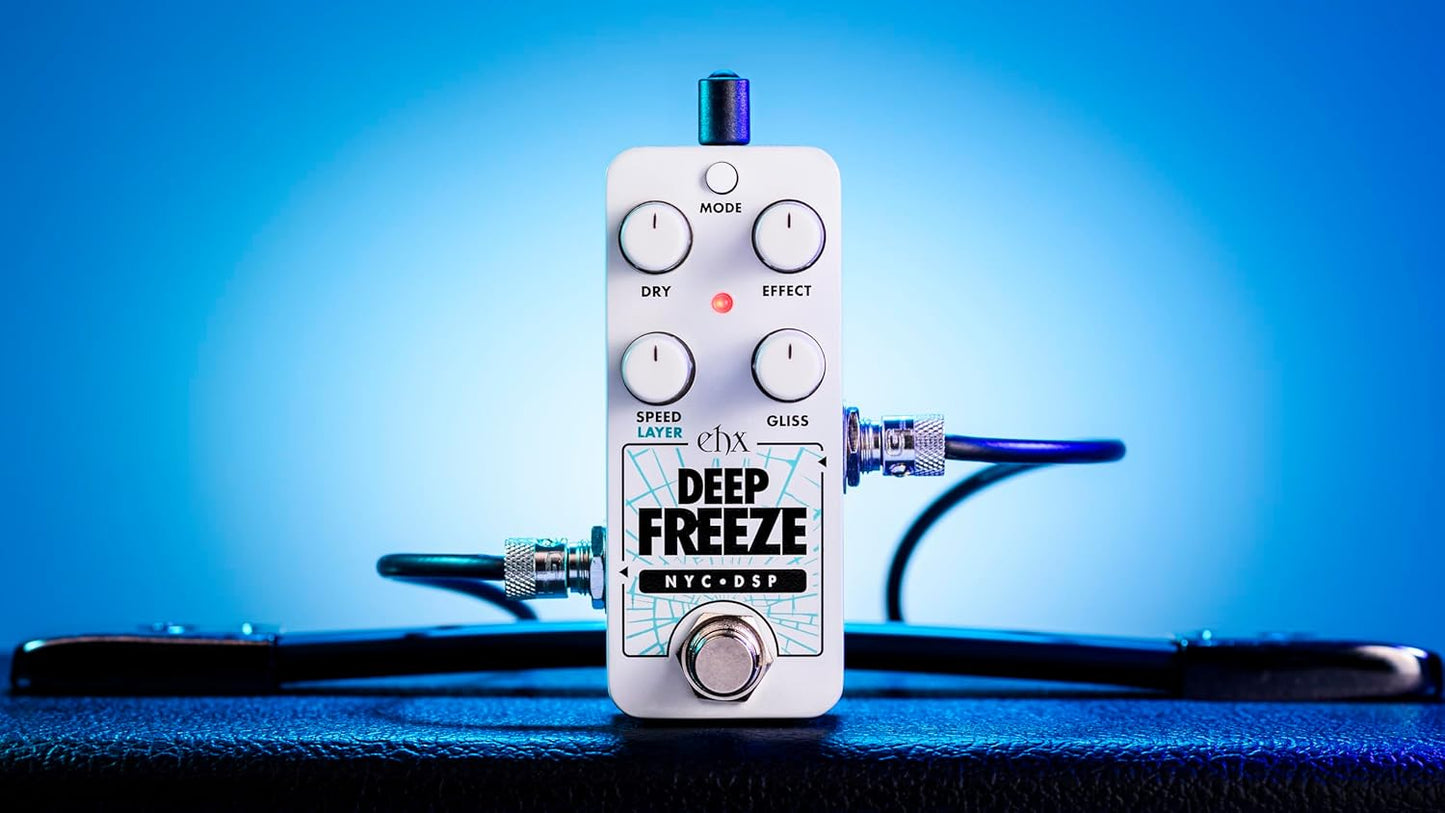 Electro - Harmonix Pico Deep Freeze Sound Retainer/Sustainer Pedal - electronicsexpo.com - Guitar Pedals & Effects